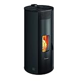Estufa de pellets Fancy 12.0 PJ - 12 kW - hermética - Incluye kit de canalización de 1...