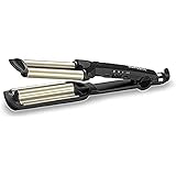 BaByliss C260E Plancha de pelo para ondas, revestimiento de cerámica y titanio, hasta...