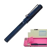 ereqeip Pluma estilográfica recargable | Pluma estilográfica con punta extrafina |...