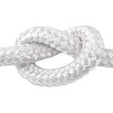 CABLEPELADO Cuerda de Polipropileno Trenzada 20 Metros 4 mm Blanco