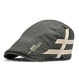 Boinas Sombreros Simple Hombre Y Mujer Boina Pequeña Letra Bordado Gorras De Protección...