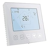KETOTEK Termostato WiFi Caldera/Calefacción por Suelo Radiante de Agua 3A Alexa/Google...