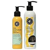 COCUNAT Método Curly - Plan Rizos 2 Pasos, Curl Moisturizer Leave-In y Curl Booster. 250...
