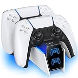 OIVO Cargador Mando PS5, 2H Rápido Base de Carga para Playstation 5 DualSense, Estación...
