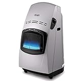 Estufa catalítica De'Longhi Delonghi Vbf 4200W Llama Azul 4200W Acero Inoxidable...