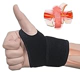 SUPRBIRD Muñequeras Deportivas Ajustable Transpirable Neopreno Ayuda a con Túnel...