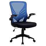 Vinsetto Silla de Oficina Ergonómica Silla de Escritorio Giratoria con Altura Ajustable...