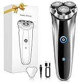 VIYSPNV Maquinilla de Afeitar Hombre, Afeitadora Electrica Hombre Mpermeable Uso en...