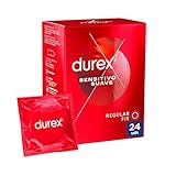 Durex Preservativos Sensitivo Suave para Mayor Sensación - 24 condones
