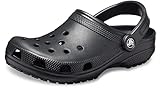 Crocs Classic Clogs (Best Sellers) Zuecos Unisex Adulto,Negro,42/43 EU