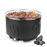 Barbacoa de Carbón sin Humo, con Bolsa de Transporte, Barbacoas Portátiles, Mirco y...