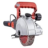 Mophorn Rozadora Pared Profesional 4800W, Ranuradora Eléctrica 6500 rpm/min, Capacidad de...