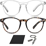 Riccardo Materossi - Gafas Premium de Bloqueo de la Luz Azul - Reducción de Dolores de...