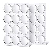 Yosemy 24PCS Topes para Puerta, Autoadhesivos Topes Elásticos Transparentes -...