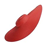 tocadosyabalorios Pamela Milka 40 cm, 011-Rojo, Polipropileno
