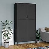 Gecheer Armario Archivador de Oficina Armario Metalico Armario de Oficina Mueble...