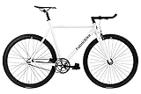 FabricBike- Bicicleta Fixed, Fixie, Single Speed, Cuadro y Horquilla Aluminio, Ruedas 28',...