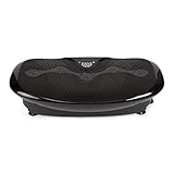 GLOBAL RELAX Zen Shaper Plus® Plataforma vibratoria oscilante Fitness - Negro (Modelo...