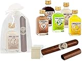Lote de 15 Botellas de Licores'La Rivera'con Puros de Chocolate en Bolsas de Tull Lisas....