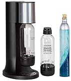 Levivo Máquina para hacer soda, set iniciación con 2 botellas soda de 1 l cada una y...