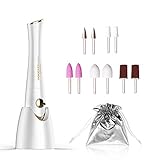 Kit de Manicura Eléctrico, TOUCHBeauty Set Manicura Pedicura, lima de Uñas Eléctrica,...