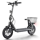 TiMeirea Patinete Electrico Adultos Patin Eletricos 40 Km Alcance, Scooter Electrico...