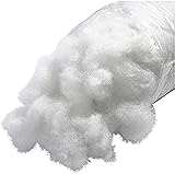 BFS FILTERS Relleno de Microfibra ( 1 KG Floca ) 100% Poliéster Tacto Algodon, de Alta...