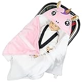 Manta Bebe Unicornio Saco Silla Paseo Universal Saco Capazo Bebe Manta Envolvente Rosa...