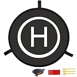 Pista de aterrizaje de drones, Impermeable Helicoptero Plegable Portátil Helicoptero Mat