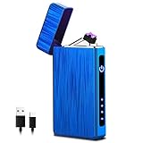 XIMU Mechero Electrico, Encendedor Electrico USB Doble Arco Mechero Recargable y...