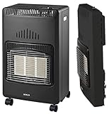 SOGO 18290 Estufa Gas Butano/Propano, Calefactor interior/exterior, 3 Potencias, Placas...