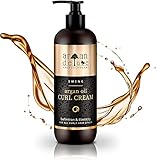 Crema definidora de rizos Argan Deluxe con acabado de peluquería – Tratamiento capilar...