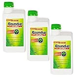 Herbicida Roundup ultraplus glifosato 36% 1.5 litros. Pack 3 uds de 500 ml. Herbicida...