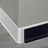 LKYJD Borde de moldura de zócalo de Pared Flexible, Base de Piso de Vinilo Autoadhesivo...
