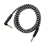 BOTEGRA Cable de audio para instrumentos de 6,35 mm para altavoces Smart Home Karaoke...