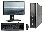 HP Elite 8200 - Ordenador de sobremesa Completo + Pantalla 22 pulgadas(Intel Core I5-2400,...