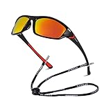 besbomig Gafas de Sol Polarizadas para Ciclismo, Gafas de Ciclismo Protección UV400...
