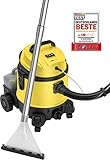 Clatronic BSS 1309 Lava Aspiradora con Limpiador de Tapicería para Coche, 1200 W, 20...