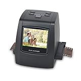 22MP Escáner de Negativos y Diapositivas, Convertidor Digital con 2,4' LCD para 35...