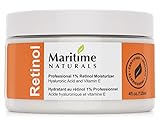 120ml 2.5% Retinol Cream Moisturizer + Hyaluronic Acid + Vitamin E- Professional Grade...