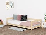 Cama Infantil Montessori Study - Madera Maciza - Natural - 90 x 180 cm