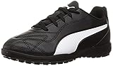 PUMA Monarch II TT Jr, Zapatillas de fútbol, Multicolor Black White, 34 EU