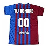 Kit - Personalizable - Camiseta y Pantalón Infantil Primera Equipación - FC Barcelona -...