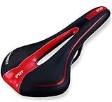 IPSXP Asiento de Bicicleta, Sillín de Asiento de Bicicleta de Gel, Cómodo Acolchado de...