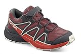 Salomon Speedcross Bungee unisex-niños Zapatos de trail running, Rojo (Red Dahlia/Cherry...