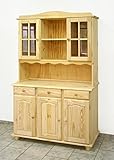 Moblit Alacena 3 Puertas, Sin Barnizar 197x130x42, realizada en Madera Maciza de Pino, Las...