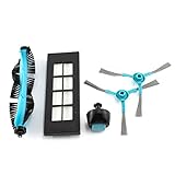 BAKUUM Pack Accesorios Cecotec Conga 3090, 3091, 3092, x1 Filtro x2 Cepillos x1 Rueda...