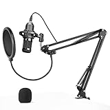 Mars Gaming MMICPRO, Micrófono PC USB, Condensador, Ultra-alta Definición Streamings,...