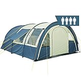 CampFeuer Tienda de Campaña Familiar Multi I 4 Personas I Columna de Agua de 5.000 mm I...