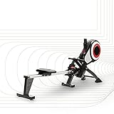 SportPlus | máquina de Remo, Sistema de frenado por turbina, sensación Realista, 8...